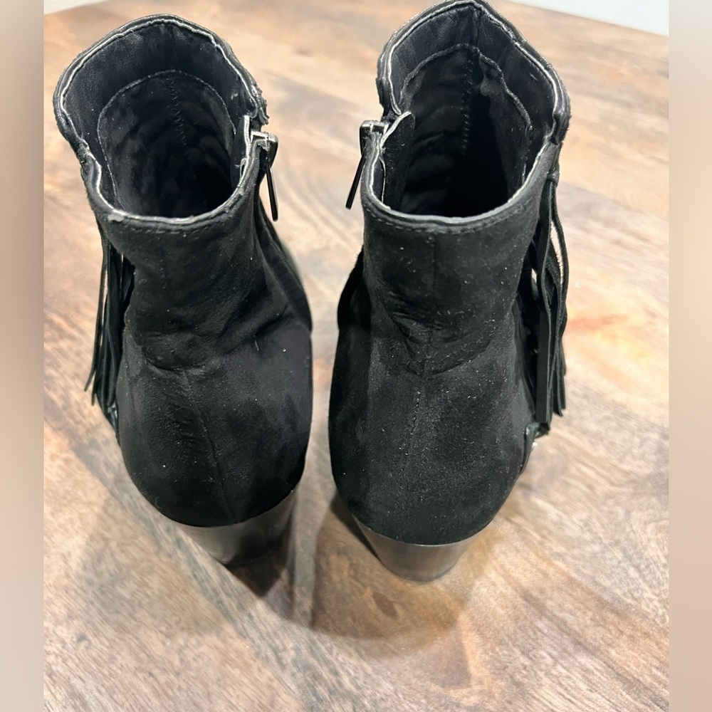 Sam Edelman Rudie Studded Fringe Boots Size 10 - Picture 3 of 8